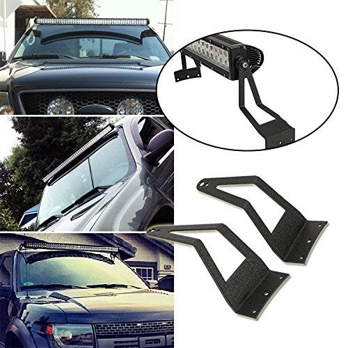  Auxbeam LED Light Bar 52 Inch 300W Off-Road Driving Lights Spot Flood Combo Led Work Light 5D Lens with Wiring Harness for Car JEEP Truck Pickup SUV UTV