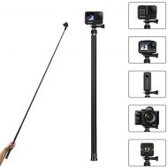 [아마존베스트]AuyKoo 106 Inch Long Carbon Handheld Selfie Stick Monopod for GoPro Hero 9 Black Hero8 Hero7 Hero 6 Hero 5 Black DJI OSMO Action Camera Insta 360 Camera and Other Action Cameras