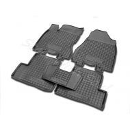 Av-Gumm Fully Tailored Rubber / Set of 5 Car Floor Mats Carpet for NISSAN X-TRAIL (T31) 20072013