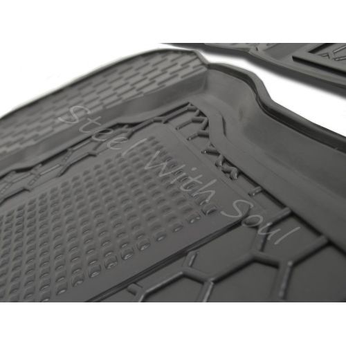  Av-Gumm Fully Tailored Rubber / Set of 5 Car Floor Mats Carpet for RENAULT CAPTUR 20132018