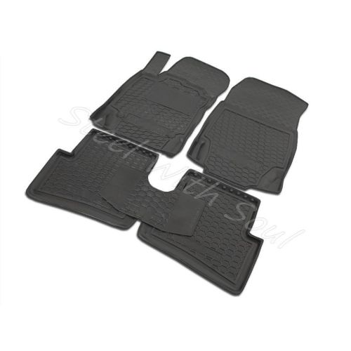  Av-Gumm Fully Tailored Rubber / Set of 5 Car Floor Mats Carpet for RENAULT CAPTUR 20132018