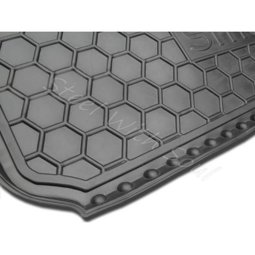  Av-Gumm Fully Tailored Rubber | Cargo Mat Trunk Boot Liner for Smart FORTWO W451 (2nd gen) 20072014