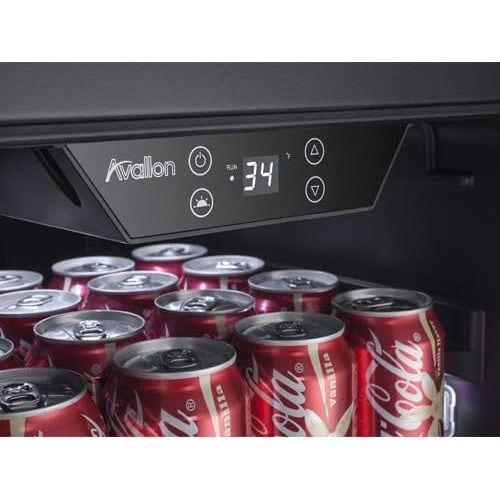  Avallon ABR241SGLH 152 Can Built-in Beverage Cooler - Left Hinge