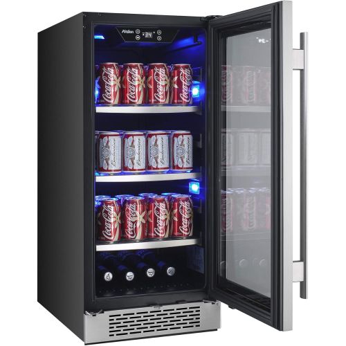  Avallon ABR151SGRH 86 Can 15 Built-in Beverage Cooler - Right Hinge