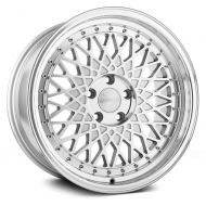 Avant Garde M220 Silver Machined Wheel with Machined Finish (18x8/5x112mm, +45mm offset)