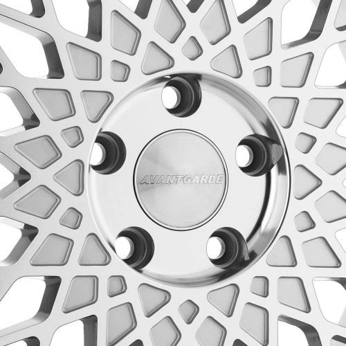  Avant Garde M220 Silver Machined Wheel with Machined Finish (18x8/5x112mm, +45mm offset)