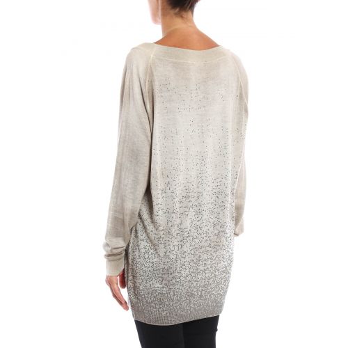  Avant Toi Studded cashmere and silk sweater