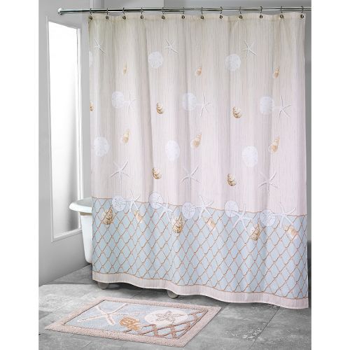  Avanti Sea Glass Shower Curtain