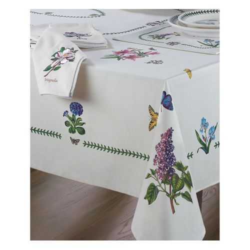  Portmeirion Avanti Linens Botanic Garden 60X120 Tablecloth, Ivory