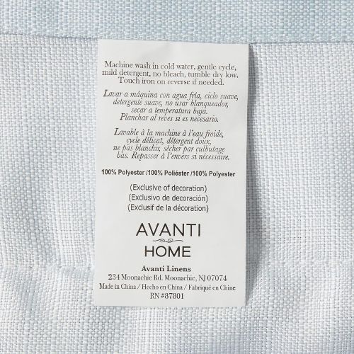  Avanti Linens Blue Lagoon Shower Curtain, Multicolor