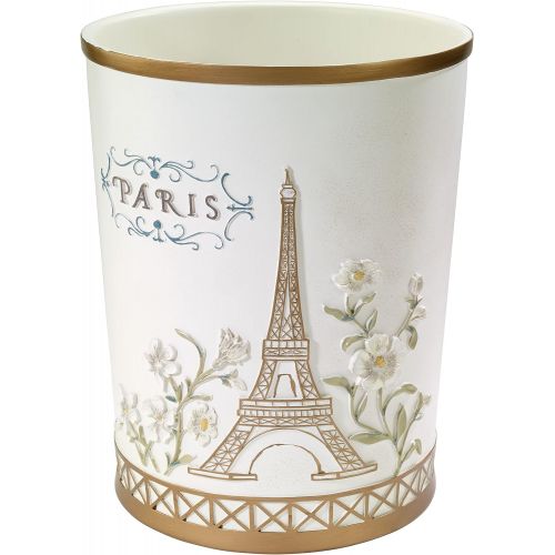  Avanti Linens Paris Botanique Wastebasket, Multicolor