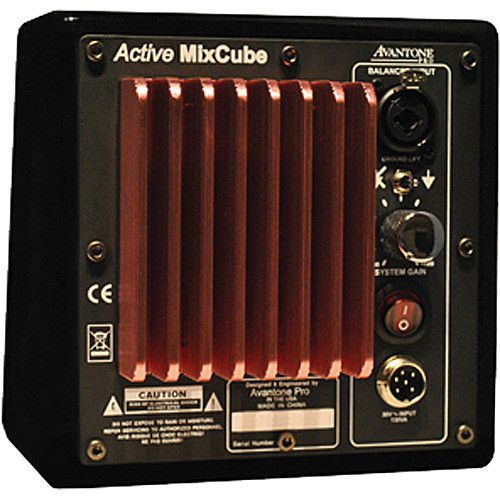  Avantone Pro Active MixCube Powered Full-Range Mini Reference Monitors (Pair, Black)