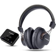 [아마존베스트]Avantree HT4189 40 Hrs Wireless Headphones for TV Watching w/Bluetooth Transmitter (Digital Optical Aux RCA Pc USB), Rechargeable Hearing Headset, Plug n Play, No Audio Delay, 100f