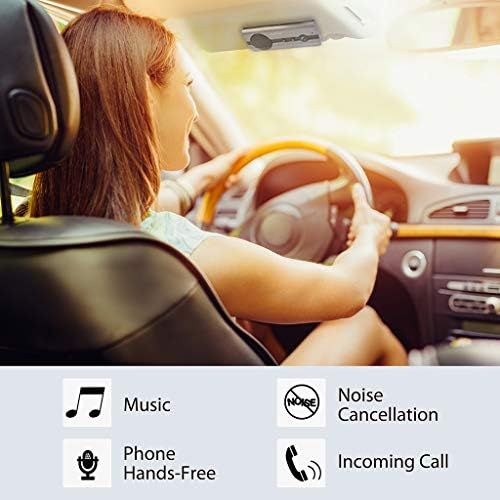  [아마존베스트]-Service-Informationen Avantree 10BS Bluetooth Hands-Free Kit with Auto Power On Motion Sensors, Wireless In-Car Hands-Free Kit Sun Visor Car Kit, Supports GPS, Compatible with iPhone, Samsung