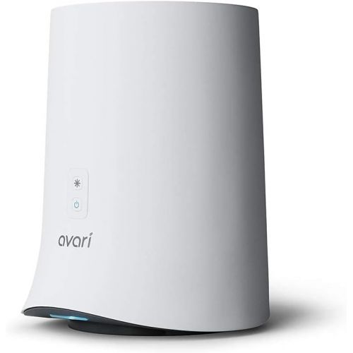  Avari 600 Tabletop Personal Air Purifier with Electrostatic Charged Filter (Better than HEPA) Filters Pollen, Smoke, Mold, Dust, Pet Dander - White