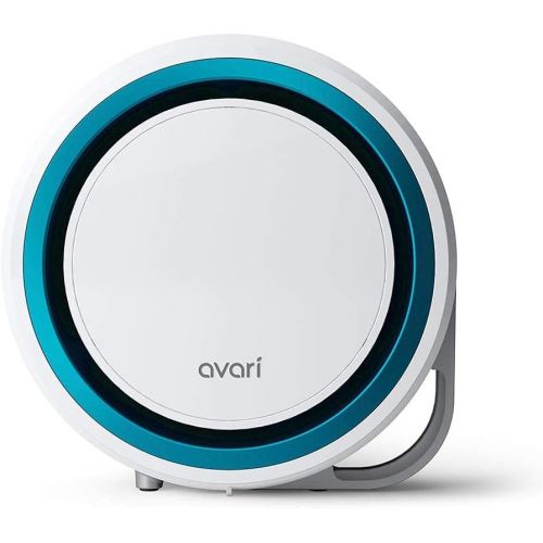  AVARI 525 Blue Desktop Personal Air Purifier for Filtering Personal Breathing Zone. Ultra Quiet Electro-Static Filters to 0.1 Micron