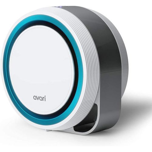  AVARI 525 Blue Desktop Personal Air Purifier for Filtering Personal Breathing Zone. Ultra Quiet Electro-Static Filters to 0.1 Micron