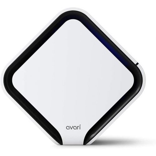  Avari QB 3-Stage Personal Air Purifier with Electrostatic Charged Filter, Charcoal Filter & UV LED Sanitizer