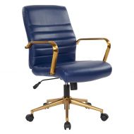 Ave Six FL22991G-U5 Baldwin Office Chair, Navy