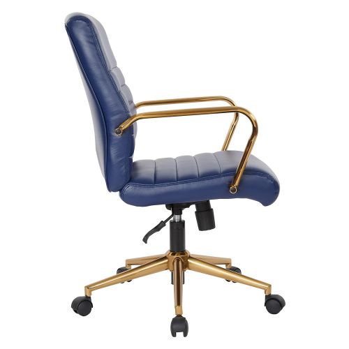  Ave Six FL22991G-U5 Baldwin Office Chair, Navy