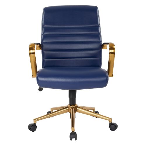  Ave Six FL22991G-U5 Baldwin Office Chair, Navy