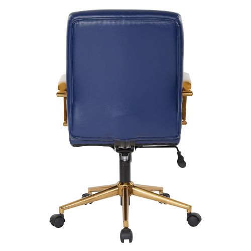  Ave Six FL22991G-U5 Baldwin Office Chair, Navy