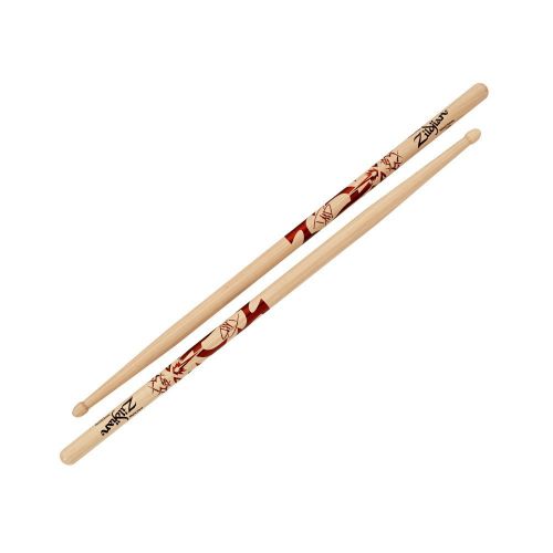  Avedis Zildjian Company The new Dave Grohl Artist Series Drumstick model also features large dimensions, a length of 16-3/4” and diameter of .600” for extra power and reach as well as an acorn-shaped tip