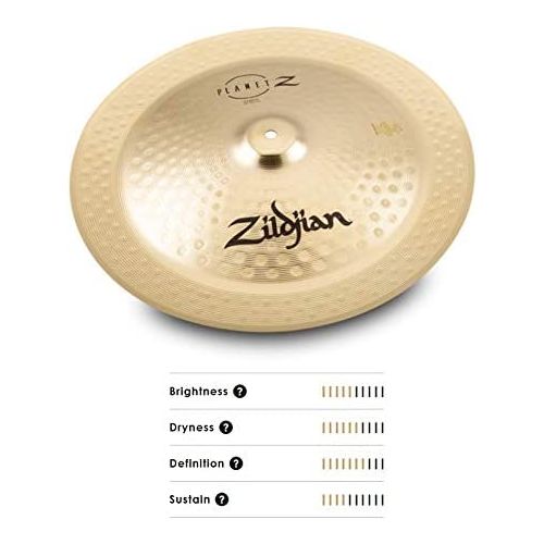  [아마존베스트]Avedis Zildjian Company Zildjian Planet Z China Cymbal (ZP18CH)