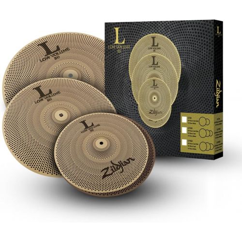  Avedis Zildjian Company Zildjian L80 Low Volume 141618 Cymbal Set