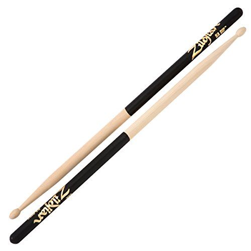  Avedis Zildjian Company Zildjian DIP Drumsticks - Black Wood 5A