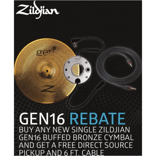  Avedis Zildjian Company Zildjian Gen16 Buffed Bronze 16 China Cymbal