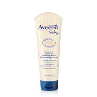 [아마존베스트]Aveeno Baby Soothing Relief Moisturizing Cream with Natural Oat Complex for Dry Sensitive Skin, Fragrance-free & Paraben-Free, 8 oz