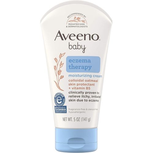  Aveeno Baby Eczema Therapy Moisturizing Cream with Natural Colloidal Oatmeal for Eczema Relief, 5 oz