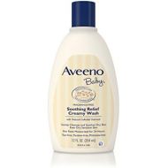 Aveeno Baby Soothing Relief Creamy Wash, 12 Fl. Oz (Pack of 6)
