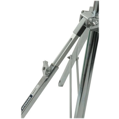  Avenger Baby Steel Stand 40 with Leveling Leg (Chrome-plated, 13')