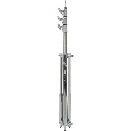  Avenger Baby Steel Stand 40 with Leveling Leg (Chrome-plated, 13')