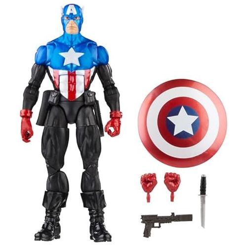  Avengers Beyond Earth's Mightiest Marvel Legends Captain America Action Figure [Bucky Barnes]