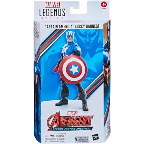  Avengers Beyond Earth's Mightiest Marvel Legends Captain America Action Figure [Bucky Barnes]