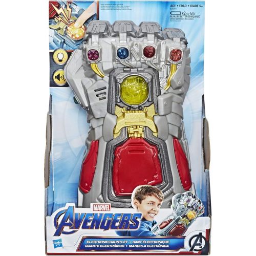  [아마존베스트]Avengers Marvel Endgame Electronic Fist Roleplay Toy with Lights & Sounds for Kids Ages 5 & Up