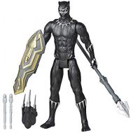 Avengers Marvel Titan Hero Series Blast Gear Deluxe Black Panther Action Figure, 12-Inch Toy, Inspired by Marvel Comics, for Kids Ages 4 and Up