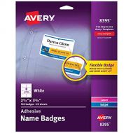 Avery Premium Personalized Name Tags, Print or Write, 2-13 x 3-38, 160 Adhesive Tags (8395)