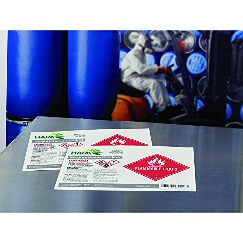  Avery Ultra Duty GHS Chemical Labels for Pigment Inkjet Printers, Waterproof, UV Resistant, 8.5 x 11 (60521)