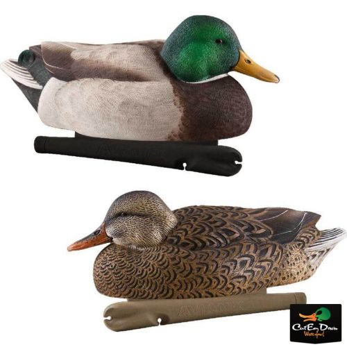  Avian-X ZINK AVIAN-X TOP FLIGHT DUCK DECOYS MALLARD FLOATERS - LATE SEASON PACK