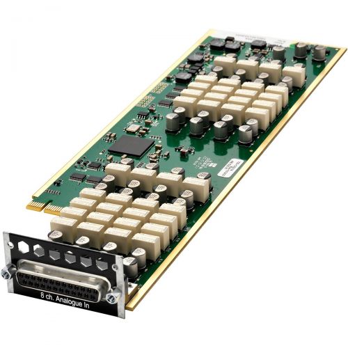  Avid},description:The MTRX 8 MicLine Pristine Input (AD) Card is an 8 MicLine analog input expansion card for Pro Tools MTRX. It’s setup with eight channels of line inputs and mi