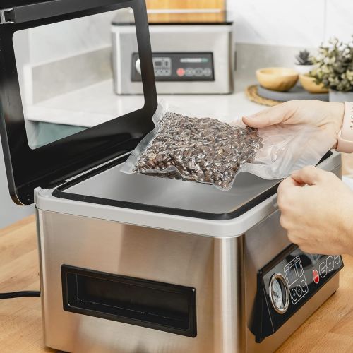  NEW! Avid Armor Chamber Vacuum Sealer Model USV20 Ultra Series, Compact Size Perfect for Liquid-Rich Wet Foods Fresh Meats, Marinades, Soups, Sauces and More. Vacuum Packaging the