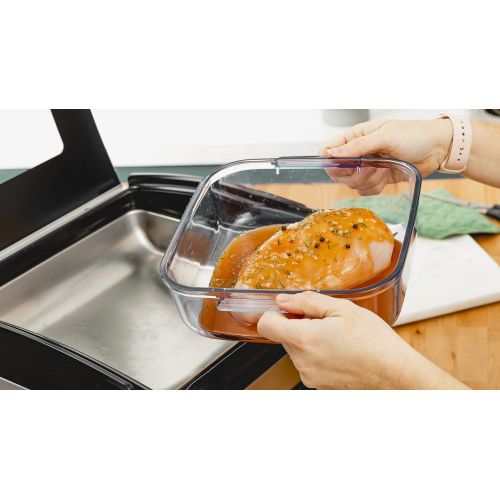  Avid Armor Chamber Vacuum Sealer Model USV32 Ultra Series, Perfect for Liquid-Rich Foods including Fresh Meats, Marinades, Soups, Sauces and More. Save Money by Vacuum Packaging th