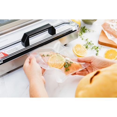  [아마존베스트]Avid Armor 200 Quart Vacuum Sealer Storage Bags Size 8 x 12 Inch for Food Saver, Seal a Meal Vac Sealers BPA Free, Heavy Duty Commercial Grade Freezer & Sous Vide Vaccume Safe Universal Pre-C