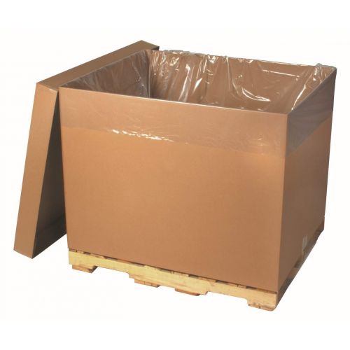  Aviditi PC515 Pallet Cover, 42 Length x 48 Width x 48 Height, 2 mil Thick, Clear (Case of 75)