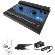 Aviom A640 Personal Digital Monitor Mixer Kit with Earphones, Stand Mount & Power Supply