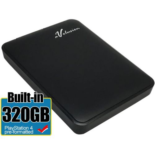  Avolusion 320GB USB 3.0 Portable External PS4 Hard Drive (PS4 Pre-Formatted) HD250U3-Z1 - w/2 Year Warranty